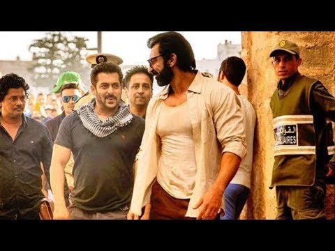 Salman Khan Clicks With Nawaab Shah @ Abu Dhabi - Tiger Zinda Hai Shoot