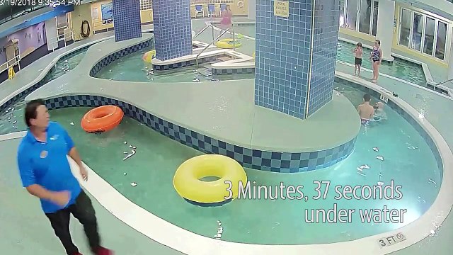 Un enfant reste coincé 9 minutes sous l'eau dans cet aquapark