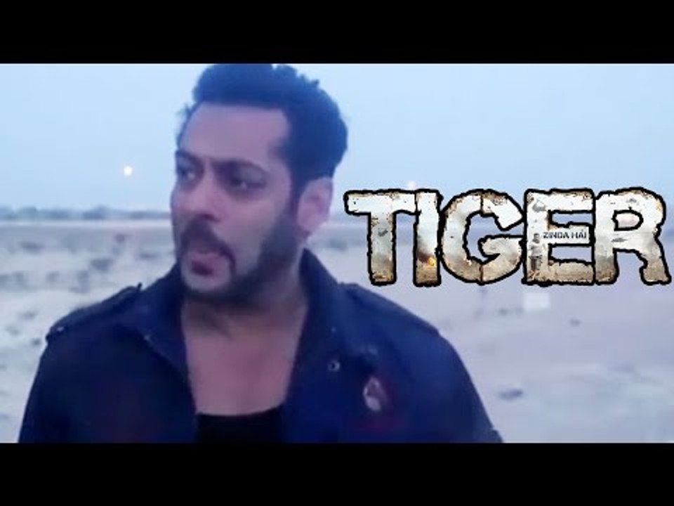 Salman's KILLING LOOK From Tiger Zinda Hai Abu Dhabi Shoot⁠⁠⁠⁠