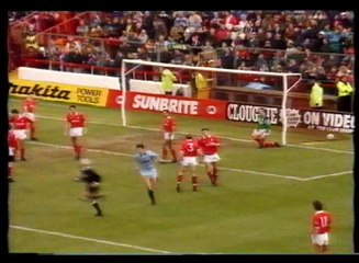 Nottingham Forest - Manchester City 29-12-1991 Division One