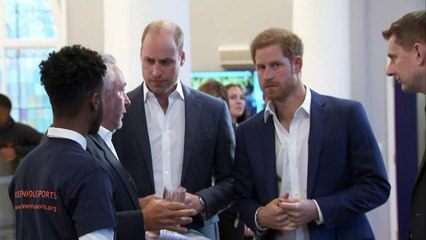 Prince William presented with present for new baby