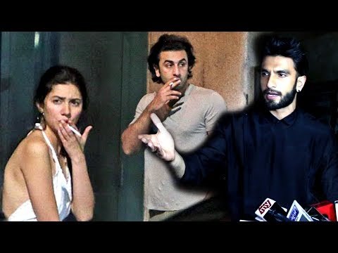 Ranveer's SHOCKING Comments On Mahira Khan & Ranbir Kapoor Smoking Controversy!