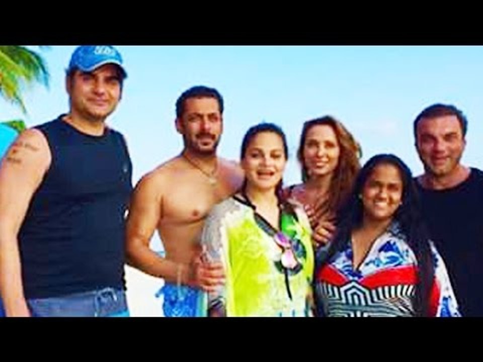 VIDEO- Salman Khan Goes Shirtless With Gf Lulia Vantur In Maldives