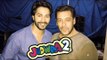 Salman Khan Watches Judwaa 2 With Varun Dhawan @ Screening