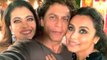 Shahrukh Khan Reunites With His Kuch Kuch Hota Hai Co-Stars Kajol And Rani Mukerji!