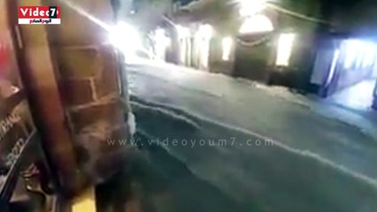 تداول فيديو لغرق شوارع القدس فى مياه السيول