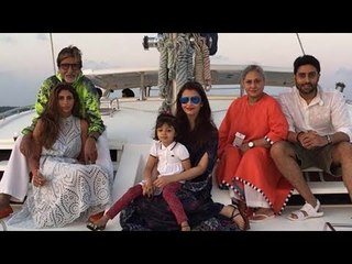 Amitabh's 75th Birthday Celebration @ Maldives - Special Gift From Aishwarya & Abhishek