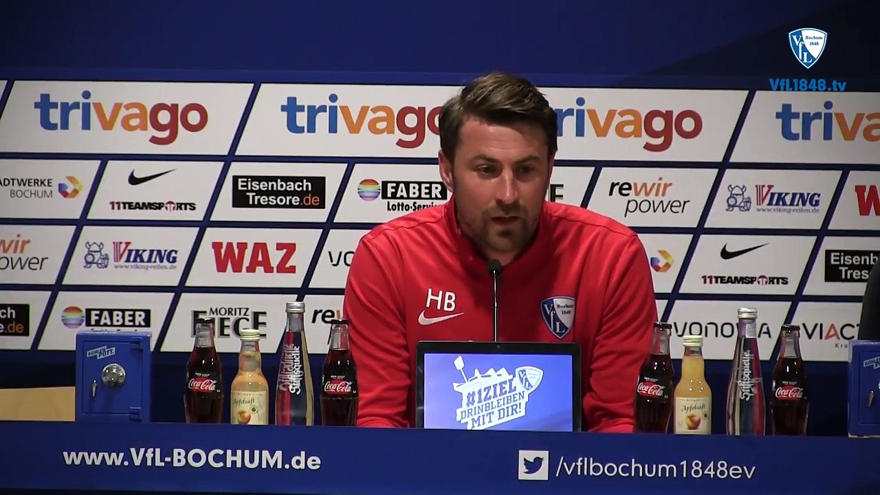 Die Pressekonferenz vor der Partie VfL Bochum 1848 - FC Erzgebirge Aue