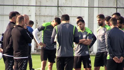 Atiker Konyaspor'da Bursaspor maçı hazırlıkları - KONYA