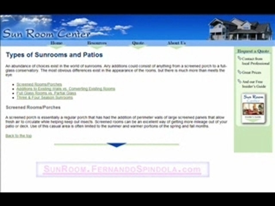 Free SunRoom Guide - Learn All About SunRooms