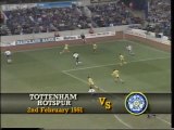 Tottenham Hotspur - Leeds United 02-02-1991 Division One