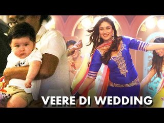 Taimur Shoots With Mom Kareena On Veere Di Wedding Shoot