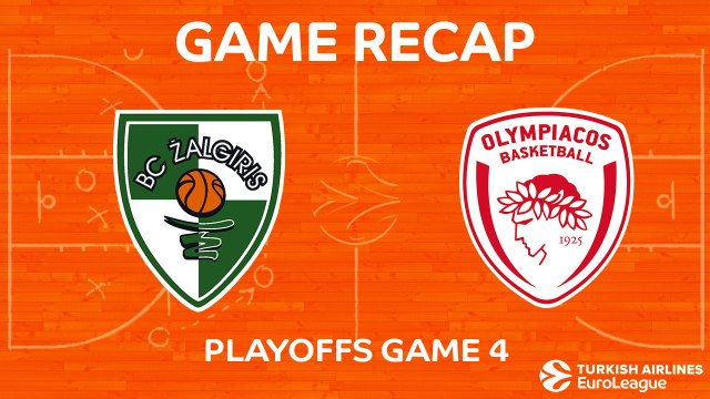 Highlights: Zalgiris Kaunas - Olympiacos Piraeus