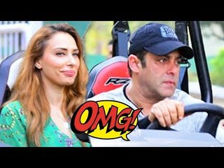 Salman Takes Gf Lulia Vantur On Quad Bike @ Panvel Farmhouse