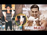 Alia Bhatt Poses With Sanitary Pad In PadMan Challenge | Akshay Kumar, Sonam Kapoor, Radhika Apte