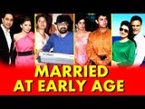 10 Bollywood Celebs Who Married At Young Age