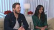 Chris Pratt & Zoe Saldana Talk "Avengers: Infinity War" Set