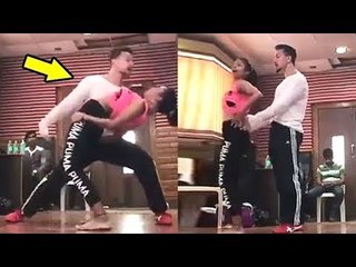 Tiger Shroff's H0T Salsa Dance With Mystery Girl