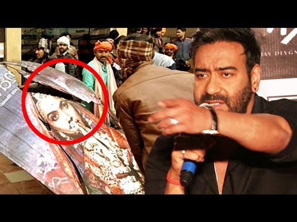 Karni Sena Destroys Ajay's Theatre In UP For Screening Padmaavat