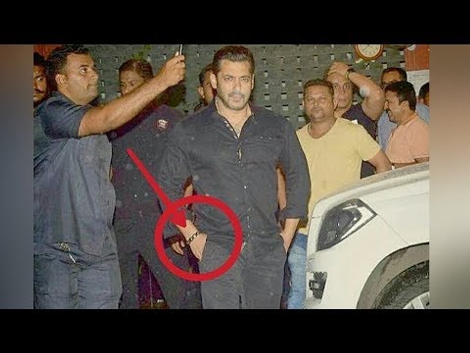 Salman Khan Wears New Bracelet - Take A Look