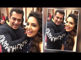 Sugandha Mishra's FUN Moment With Salman Khan - Promotes Tubelight
