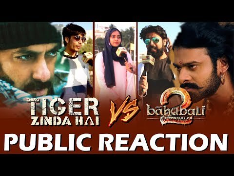 Tiger Zinda Hai VS Baahubali 2 | Box Office Collection Public Review | Salman Khan VS Prabhas