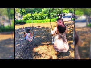 Aishwarya Rai Bachchan And Aaradhya Play On Swings During US Vacation