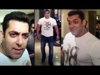 Salman Goes CLEAN SHAVED For Tiger Zinda Hai Wrap Up Party