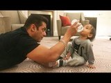 Salman Khan's CUTE Moments With Nephew Ahil