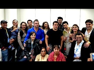 Salman Khan Celebrates Ashley Rebello Birthday With KHANDAAN