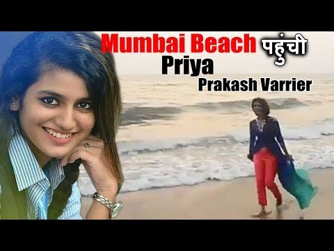 Priya Prakash Varrier SPOTTED At Mumbai Beach