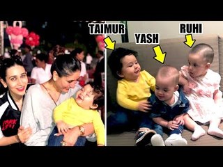 Taimur Ali Khan's FUN Time With Friends & Mom Kareena Kapoor