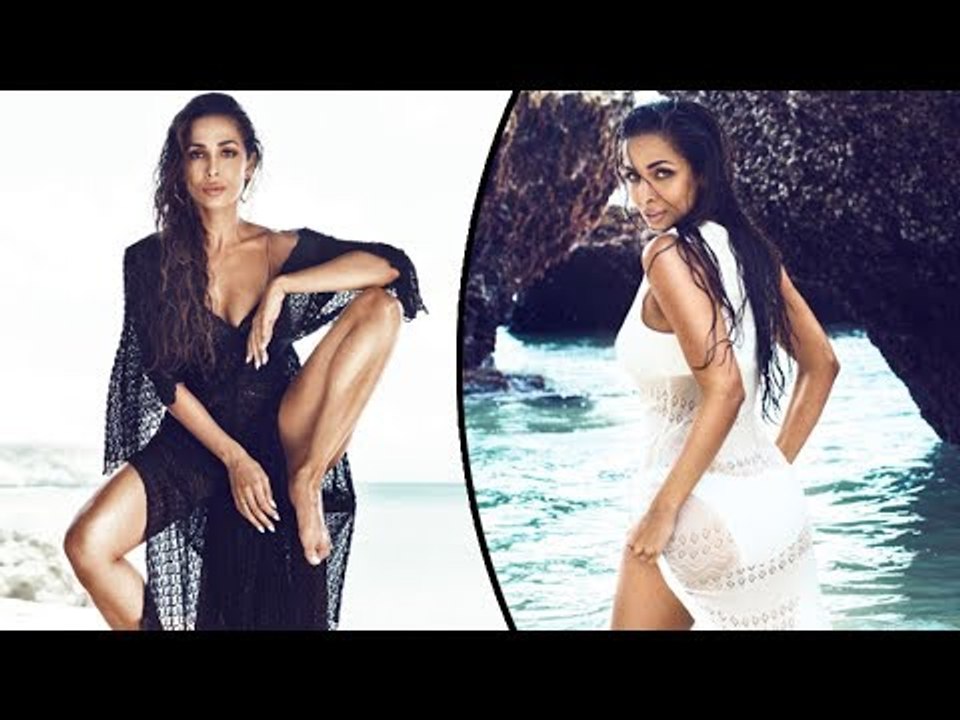 Malaika Arora brings monotones to the beach in new photoshoot