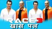 Salman Khan With Nasir Khan On Race 3 Sets