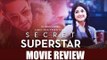 Secret Superstar Movie Review | Aamir Khan, Zaira Wasim