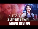 Secret Superstar Movie Review | Aamir Khan, Zaira Wasim