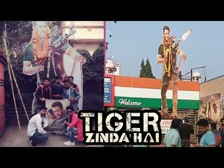 Tiger Zinda Hai Lifesize CUTOUT | Tiger Zinda Hai SUCCESS Celebration At Odisha