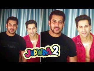 Salman & Varun Dhawan Shoots For Judwaa 2 - LEAKED