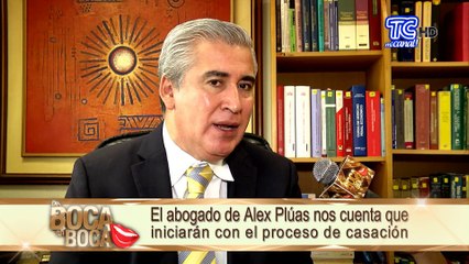 El abogado de Alex Plúas nos cuenta que iniciarán con el proceso de casación