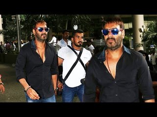 Ajay Devgan Spotted At Mumbai Airport
