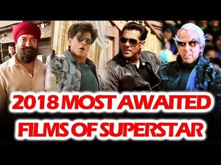 2018 Bollywood Films Of Salman, Shahrukh, Aamir, Akshay