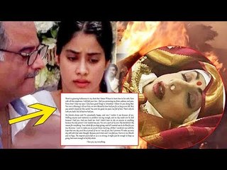 Jhanvi Kapoor Pens a Soul Stirring Letter for Mom Sridevi!