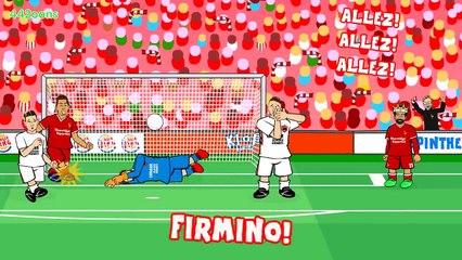 ALLEZ ALLEZ ALLEZ! 5-2! Liverpool vs Roma (Champions League Semi-Final 2018 goals highlights)