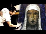 Salman Khan Makes Painting On Tiger Zinda Hai Sets In Abu Dhabi