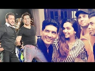 Salman & Varun's LIVE DANCE On Judwaa Songs , Deepika Padukone DRUNK With Karan Johar