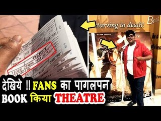 Die Hard Fan of Salman Khan’s Tiger Zinda Hai Books Entire Theatre