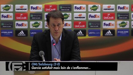 GARCIA SATISFAIT ne veut surtout PAS S'ENFLAMMER