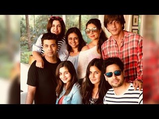 Shahrukh Celebrates 52th Birthday With Gauri, Katrina, Alia, Katrina