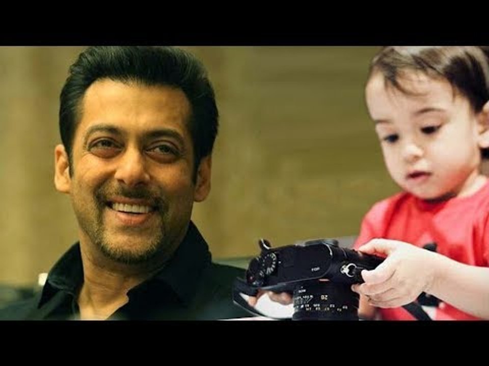 Salman's Nephew Ahil Turns Photographer