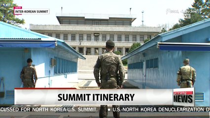 N. Korean leader to walk across military demarcation line for summit talks